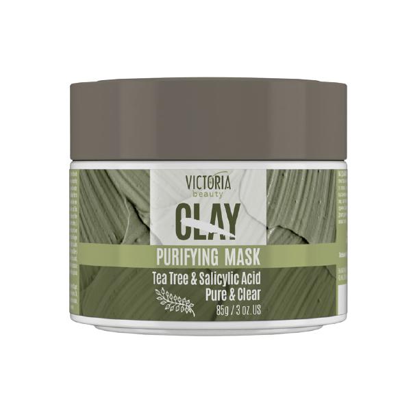 Masca Purificatoare cu Argila si Ceai Verde pentru Ten Acneic Clay Purifyng Mask Victoria Beauty Camco, 85 g Acneic imagine 2022