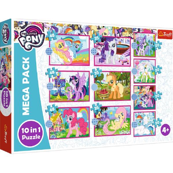 Puzzle 10 in 1. my little pony: poneii uimitori