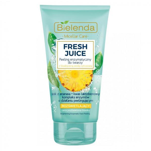 Scrub enzimatic cu ananas, bielenda, 150g