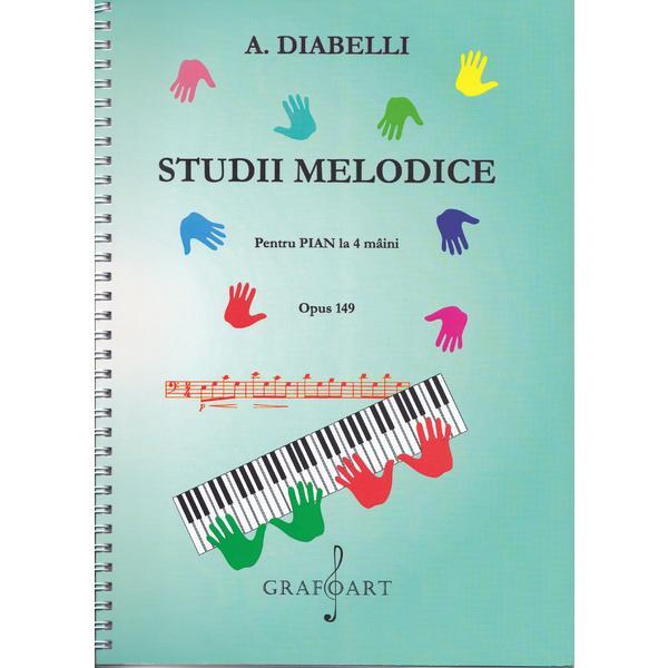 Studii melodice pentru pian - a. diabelli, editura grafoart