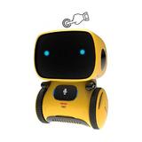 Robot inteligent interactiv Apollo control vocal, butoane tactile, galben