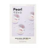 Masca cu extract de perla - ten obosit Airy Fit Sheet Mask (Pearl), Missha, 19g