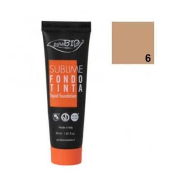 Fond de ten waterproof Sublime 06 - Purobio, 30ml