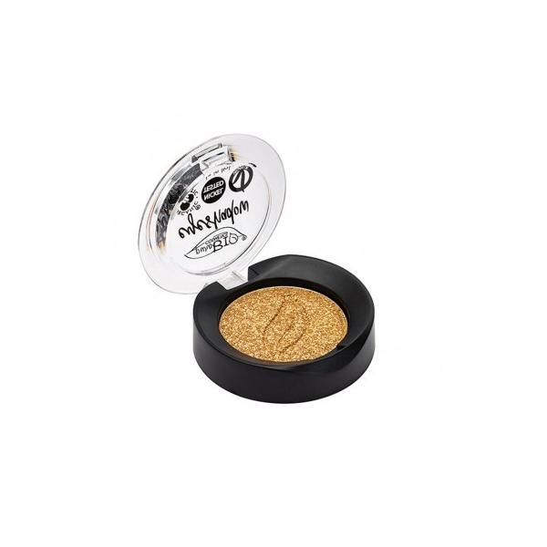 Fard de pleoape bio auriu 24 - purobio cosmetics, 2.5g