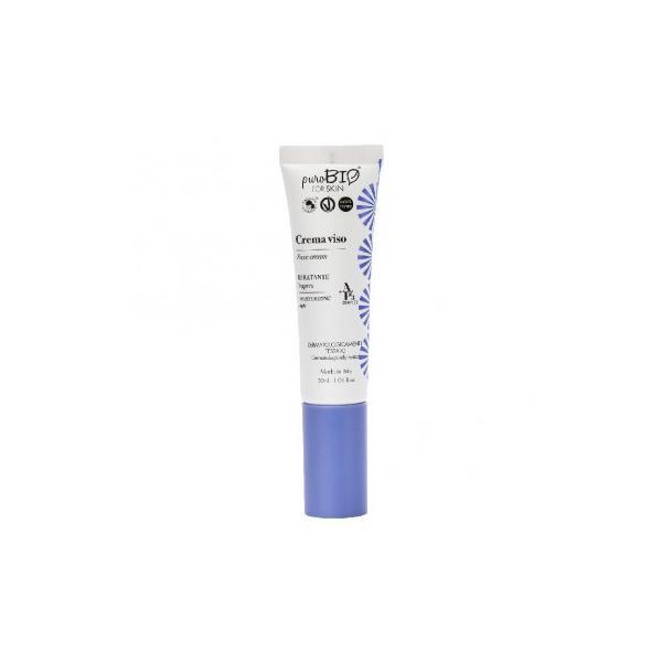 Crema bio hidratanta light cu acid hialuronic,- purobio, 30ml