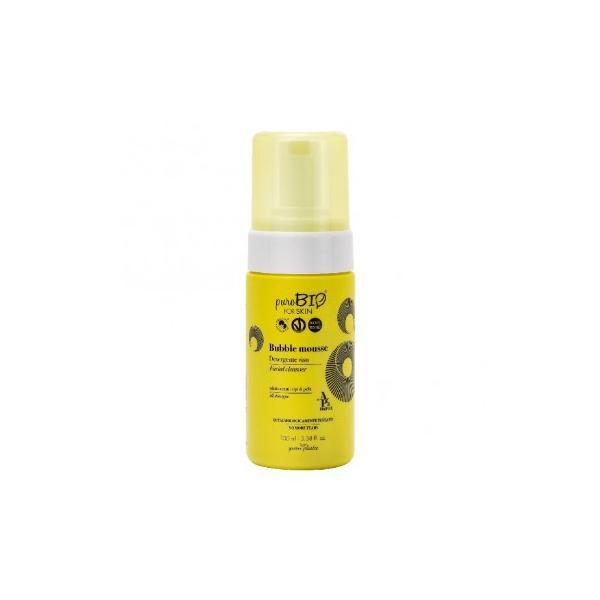 Spuma curatare toate tipurile de ten, - purobio 100ml 