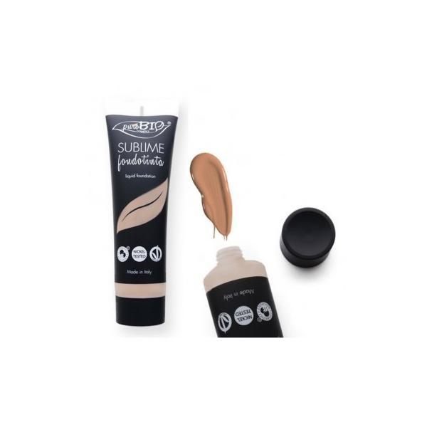Fond de ten bio Sublime n.06 – PuroBio Cosmetics, 30ml PuroBio Cosmetics esteto.ro