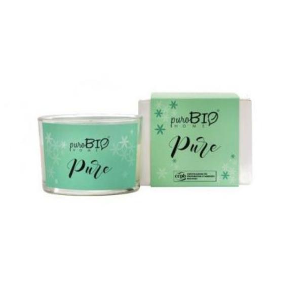 Lumanare parfumata bio Pure 09 – PuroBio Home, 120ml esteto.ro imagine pret reduceri