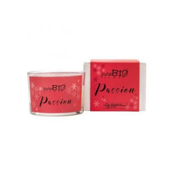 Lumanare parfumata bio passion 07 - purobio home, 120ml