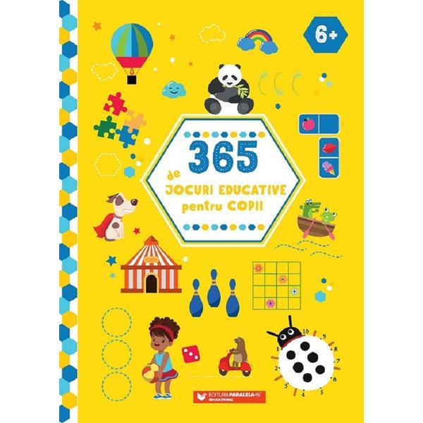 365 de jocuri educative pentru copii 6 ani+