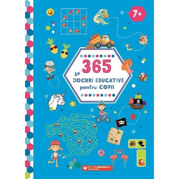 365 de jocuri educative pentru copii 7 ani+