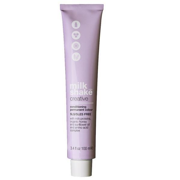 Vopsea permanenta milk shake creative 5.45c, castaniu deschis aramiu, 100ml