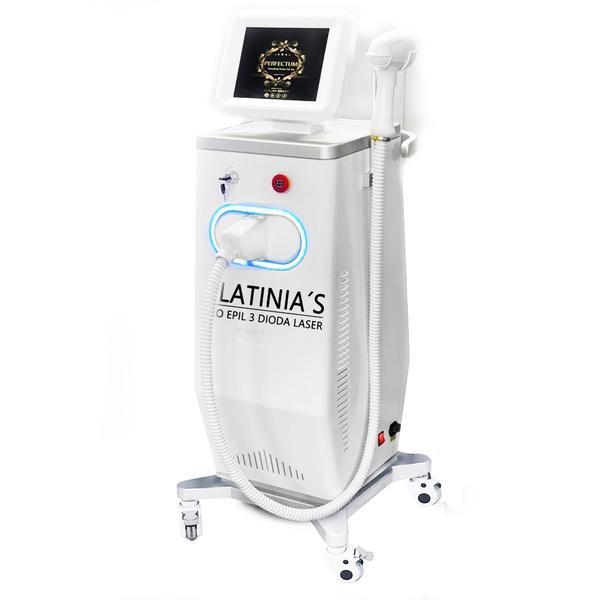 Aparat Cosmetic Epilare Definitiva TotulPerfect Profesional Platinia&acute;S 808nm, 755nm, 1064nm  Dioda Laser, 50mil Impulsuri, Epilare Laser Salon 1000W
