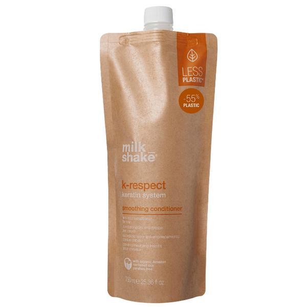 Balsam pentru par anti-frizz Milk Shake K-Respect Keratin System Smoothing, 750ml esteto.ro imagine noua