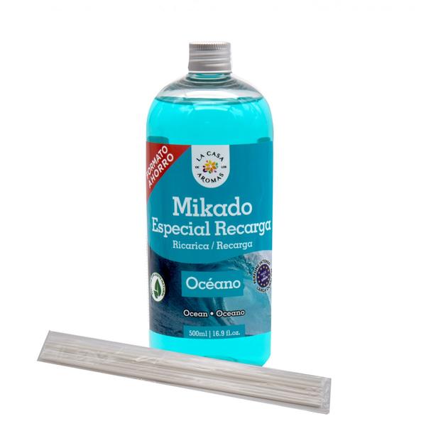Rezerva Parfum de Camera cu Betisoare Rattan Oceano Mikado, 500 ml esteto.ro
