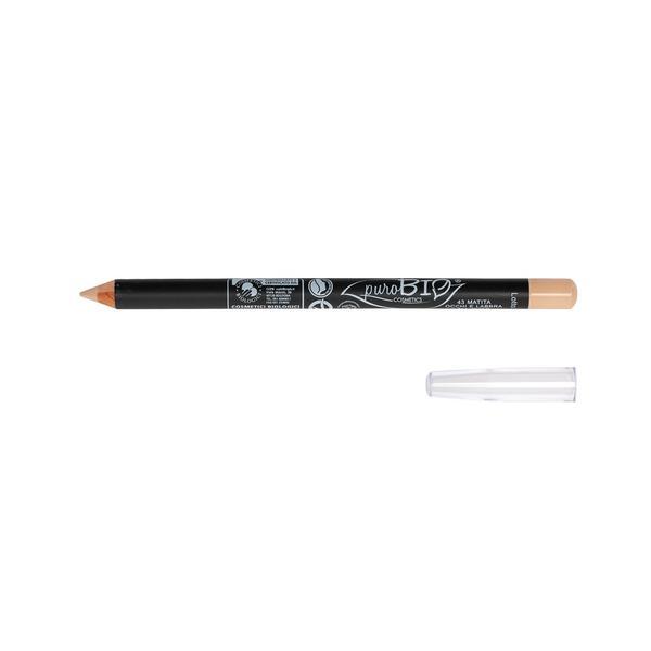 Creion de ochi bio Nude n. 43 – PuroBIO 1.3g PuroBio Cosmetics esteto.ro
