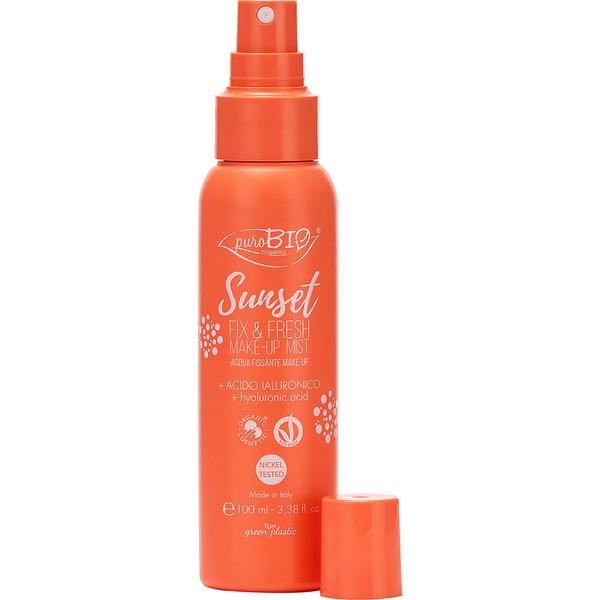 Spray fixare machiaj Sunset Fix & Fresh, – PuroBio, 100ml esteto