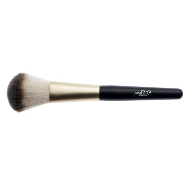 Pensula pentru pudra 01 – PuroBio Cosmetics 1buc esteto.ro imagine pret reduceri