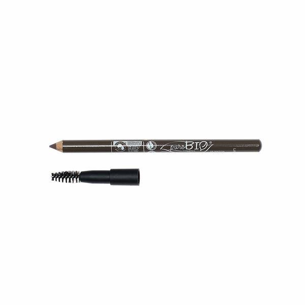 Creion sprancene maro inchis n.28 - purobio cosmetics 1.3g