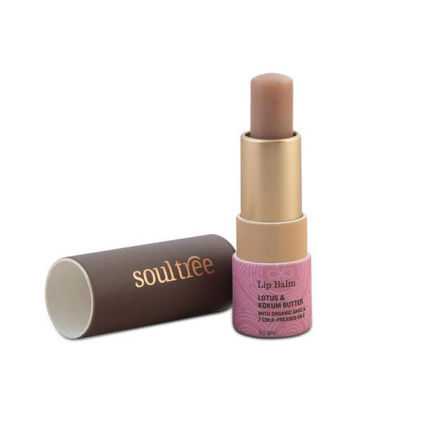 Balsam buze cu lotus si unt de kokum - soultree, 3.5g