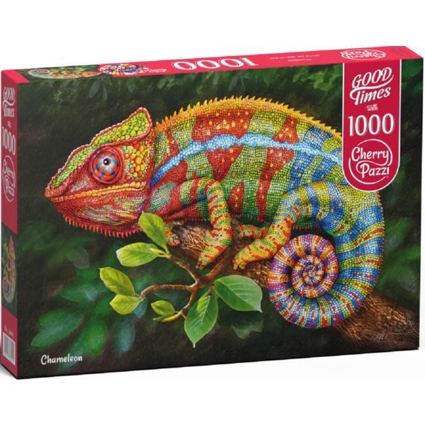 Puzzle 1000. chameleon