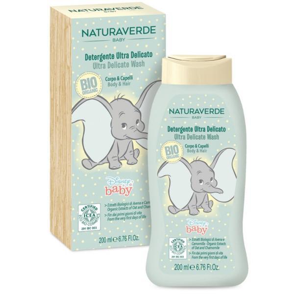 Sampon si gel de dus bebelusi delicat, bio naturaverde, 200ml