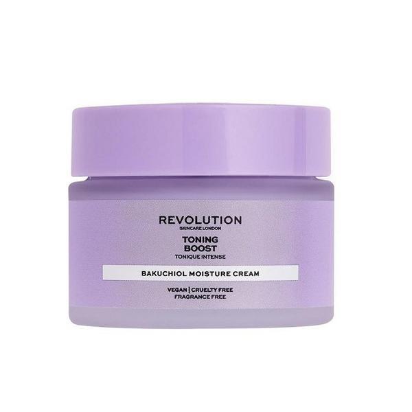 Cremă de față tonifiantă cu bakuchiol, revolution skincare, 50ml
