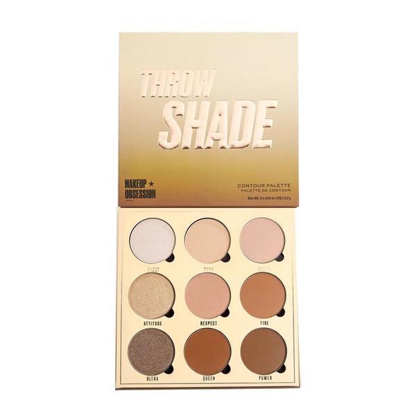 Paleta de conturare makeup revolution obsession throw shade, 9x 2.2 g
