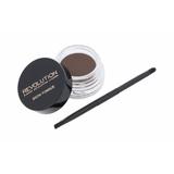 Pomada pentru sprancene Makeup Revolution Brow Pomade Dark Brown, 2.5 g