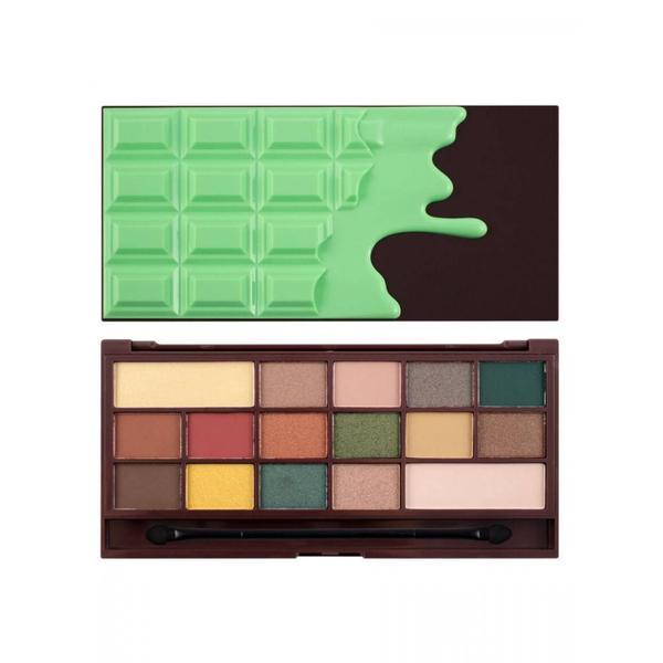 Paleta de farduri makeup revolution i heart makeup palette chocolate, mint 22g