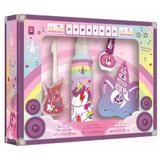 Set cadou copii my Unicorn parfum 150ml + oja 8ml + balsam buze 5ml + acesorii
