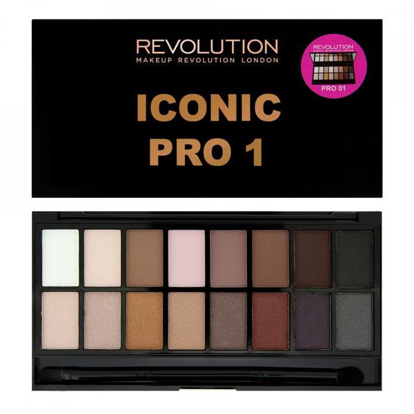 Paleta de farduri Makeup Revolution Salvation Iconic Pro 1, 16 g esteto.ro imagine pret reduceri
