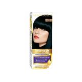 Vopsea de păr permanentă Gerocossen Intensse Color 01 Negru Albastrui, 50 ml