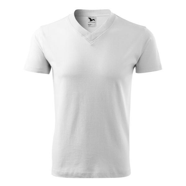 Tricou alb barbati malfini, 100% bumbac, mar.xl
