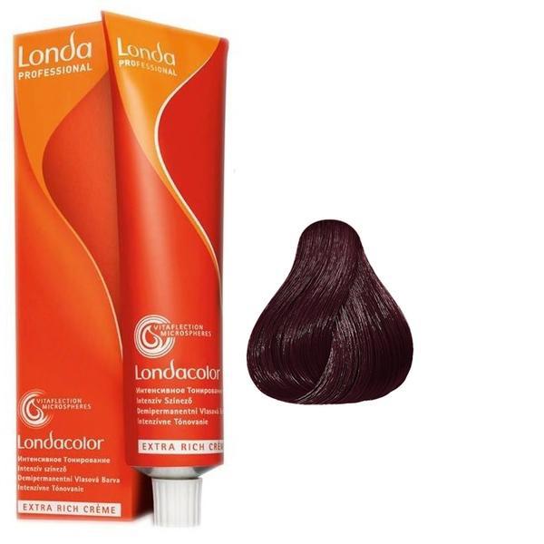 Vopsea Demi-permanenta - Londa Professional nuanta 6/75 blond inchis maro rosu 