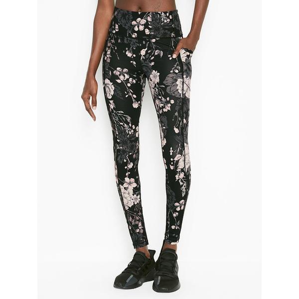 Colanti, Victoria's Secret, Flow On Point High Rise Pocket, Negru Floral, XS INTL