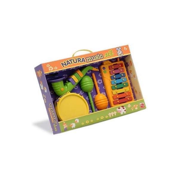 Set xilofon tamburina saxofon si maracas reig musicales