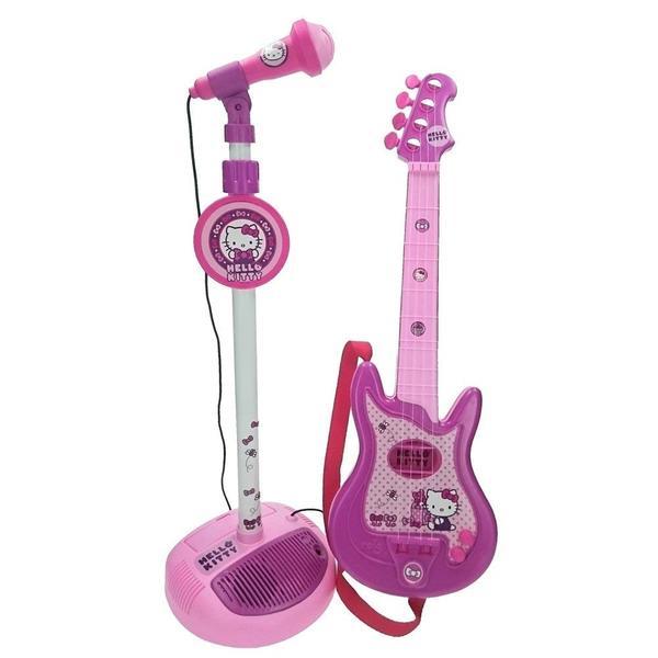 Set chitara si microfon Hello Kitty Reig Musicales