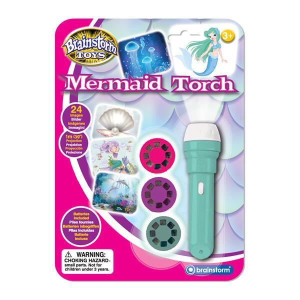 Proiector tip lanterna - sirene brainstorm toys