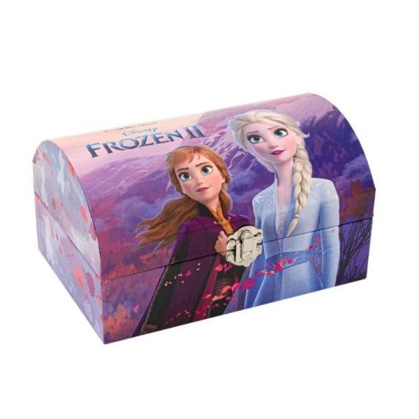 Cutie tip cufar cu inchidere metalica si accesorii incluse,design frozen