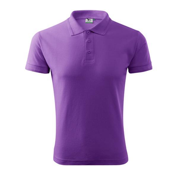 Tricou violet adler, pentru barbati, pique, mar.l