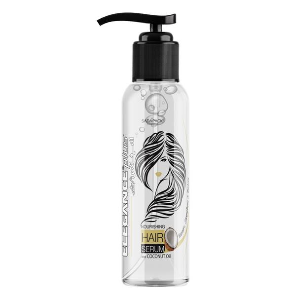 Ser de par cu ulei de cocos - elegance nourishing hair serum with coconut oil, 120 ml