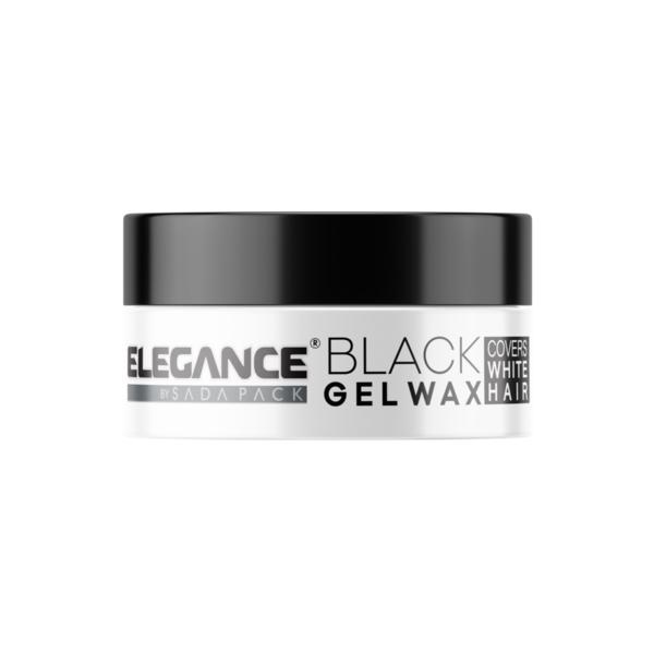 Ceara de Par Neagra – Elegance Black Gel Wax, 140 ml Elegance imagine pret reduceri