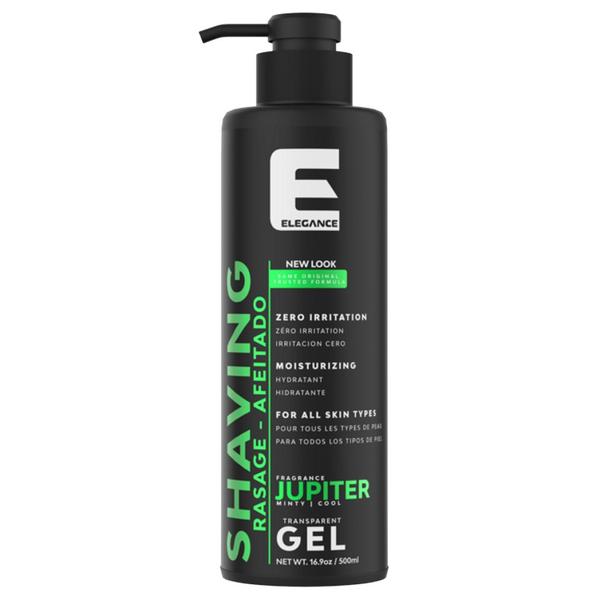 Gel Transparent pentru Barbierit – Elegance Shaving Transparent Gel Jupiter, 500 ml esteto