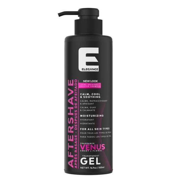 Lotiune aftershave gel - elegance after shave gel venus, 500 ml