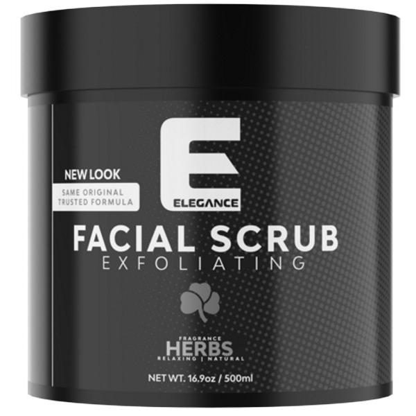 Scrub Facial cu Ierburi – Elegance Facial Scrub Exfoliating Herbs, 500 ml Elegance imagine pret reduceri