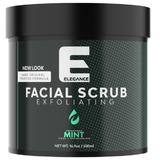 Scrub Facial cu Menta - Elegance Facial Scrub Exfoliating Mint, 500 ml