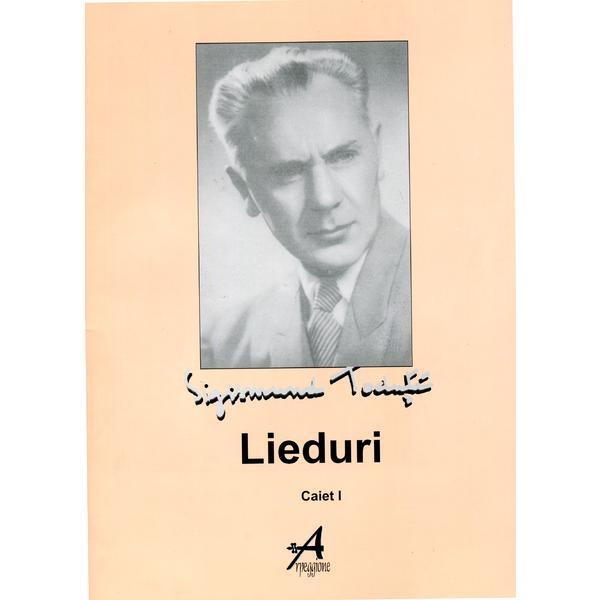 Lieduri - Caiet I - Sigismund Toduta, editura Arpeggione
