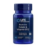 BioActive Folate & Vitamin B12 - Life Extension, 90capsule