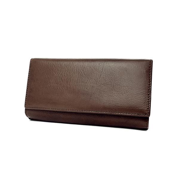 Portofel de dama, hassion a-04, maro cu doua zone distincte